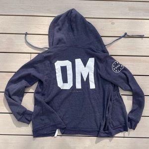 Spiritual gangster zip hoodie OM
